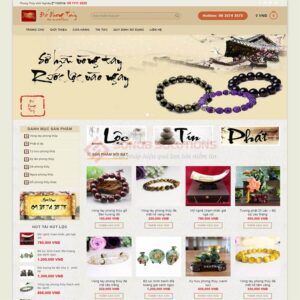 Mau Web Ban Do Phong Thuy Dep