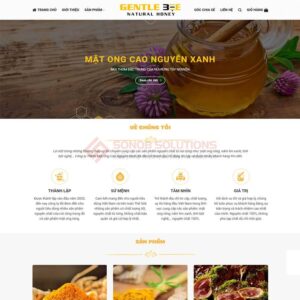 Mau Web Ban Mat Ong Chuyen Nghiep