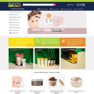 Mau Web My Pham 03