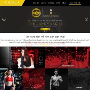 Mau Web Phong Gym