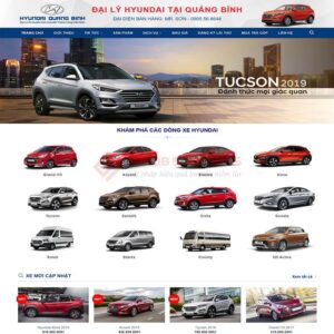 Mau Web Ban Xe Hyundai Dep