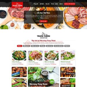 Mau Web Nha Hang 05