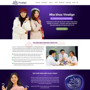 Mau Web Phong Kham Nha Khoa 01