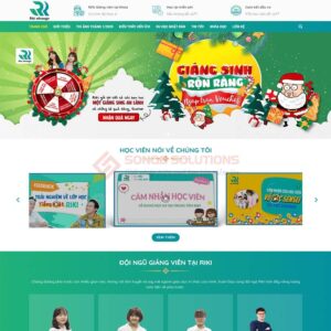 Mau Web Trung Tam Ngoai Ngu
