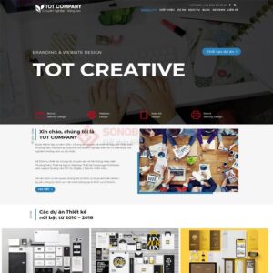 Mau Web Cong Ty Thiet Ke Marketing