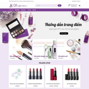 Mau Web Ban My Pham 11