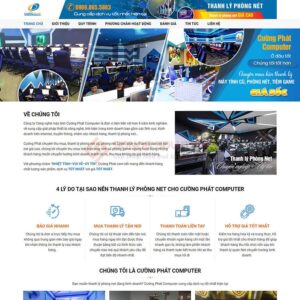 Mau Web Dich Vu Thanh Ly