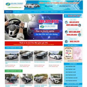 Mau Web Dich Vu Thue Xe 02