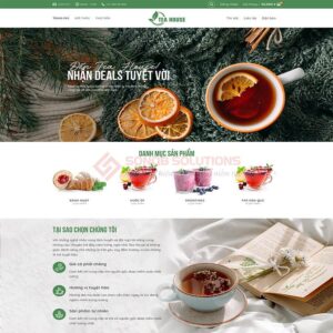 Mau Web Ban Tra Sua Thuc Uong Giai Khat