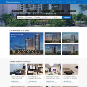 Mẫu website bất động sản 29