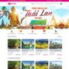 Mẫu website du lịch 15
