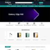 Mẫu website SamSung shop