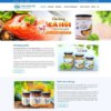Mẫu website thực phẩm 19