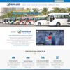 Mẫu website dịch vụ thuê xe 05