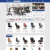 Mẫu website bán ghế văn phòng