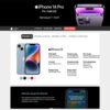 Mẫu website Lading Page bán Iphone 02
