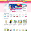 Mẫu website bán sản phẩm mẹ và bé 02