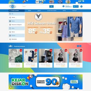 Mẫu website thời trang 10