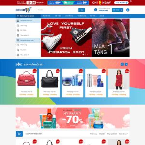 Mẫu website thời trang 11