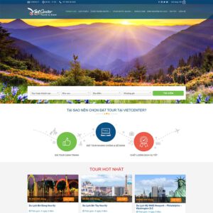 Mẫu website du lịch 17