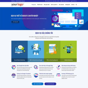 Mẫu website công ty thiết kế website 05