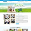 Mẫu website thực phẩm sạch 02