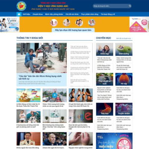 Mẫu website tin tức 23