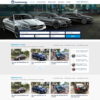 Mẫu website bán xe ô tô