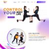 Mẫu website trung tâm thể hình – phòng tập gym 02