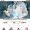 Mẫu website phòng khám đa khoa 03