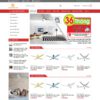 Mẫu website bán quạt trần