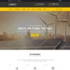 Mẫu website điện năng lượng mặt trời 03