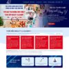 Mẫu website đào tạo thẩm mỹ 03