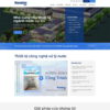 Mẫu website thiết bị công nghệ xử lý nước