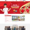 Mẫu website trường mầm non 02