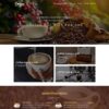 Mẫu website bán cafe 03