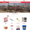 Mẫu website bán vật liệu xây dựng