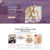 Mẫu website trung tâm dạy Yoga