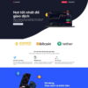 Mẫu website giới thiệu sàn giao dịch BO 03