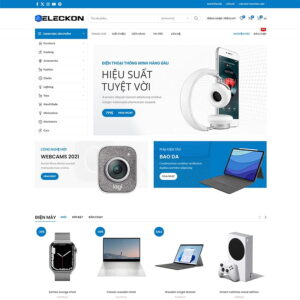 Mẫu website bán đồ công nghệ 04