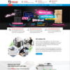 Mẫu website bán và cho thuê máy Photocopy
