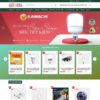 Mẫu website bán đèn led, thiết bị điện