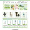 Mẫu website mỹ phẩm 24