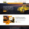 Mẫu website dịch vụ thuê xe taxi 06