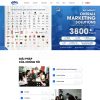 Mẫu website công ty Agency, Marketing Online 04