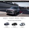 Mẫu website bán xe ô tô Geely