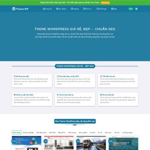 Mẫu website web mua bán theme